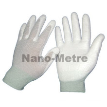 NMSAFETY PU coated esd palm fit gloves